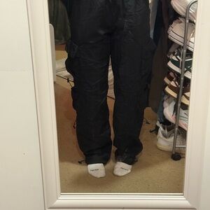 Garage Black Cargo Pants